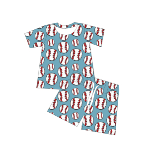 <span class=keywords><strong>Ensemble</strong></span> d'été populaire pour garçons : T-shirt à manches courtes et short, imprimé personnalisé <span class=keywords><strong>de</strong></span> haute qualité, ample et confortable, deux pièces pour bébés et enfants, vêtements quotidiens - Product Image 2