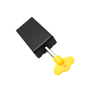 Stainless Steel Door <b>Window</b> Limiter Crescent <b>Lock</b> <b>For</b> Sliding <b>Windows</b> Child <b>Safety</b> Black Brushed Finish Easy Install - Product Image 5