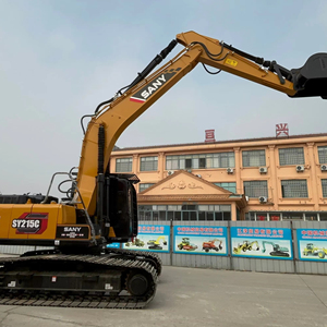 Excavatrice sur chenilles SANY SY215C d'occasion, Tier 3, prête pour le marché mondial, 88 % de durée de vie UC, mode Eco, 15 % d'économie de carburant, force de creusement de 32k, boîte de vitesses Mitsubishi - Product Image 1