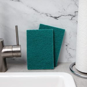 <span class=keywords><strong>Estropajo</strong></span> de Limpieza Resistente para Cocina, Hojas Abrasivas de Nailon <span class=keywords><strong>Verde</strong></span>, Esponja de Limpieza Duradera para Lavar Platos - Product Image 5