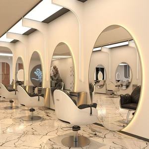 Espejo de Pared con Luz LED para Salón de Belleza y Peluquería, Espejo de Corte de Pelo - Product Image 4