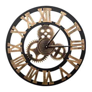 XX424 Reloj de pared de diseño simple moderno Reloj de pared moderno 3D Decoración