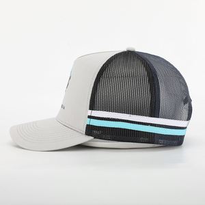 BSCI หมวกตาข่ายประเทศออสเตรเลียปักลายโลโก้2ด้าน5แผงคุณภาพสูง - Product Image 4