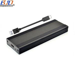 Fabrika toptan 10Gbps USB 3.2 tip-c konektörü M.2 NGFF 2230 2242 2260 2280 NVME SSD muhafaza kutusu jmsdata veri kablosu ile - Product Image 3