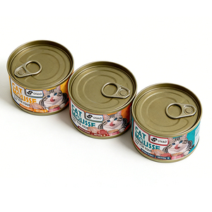 อาหารเปียกสำหรับแมว รสไก่ ขนาด 150 กรัม ขายส่ง อาหารแมวเปียกแบบกระป๋อง - Product Image 1