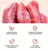 Cuisses de poulet surgelées IQF de qualité supérieure avec peau, vente en gros, prix d'exportation, approvisionnement en viande de volaille naturelle de haute qualité