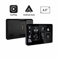 Écran CarPlay pour moto haute luminosité 1000NIT 6,2 pouces, Android Auto sans fil, GPS pour navigation moto BMW