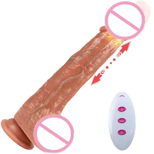 ألعاب جنسية للرجال قضيب اصطناعي من السيليكون بأكمام منحنية مع قضيب اصطناعي داخلي شورت قضيب اصطناعي ضخم واقعي 25سم بعقدة كلب