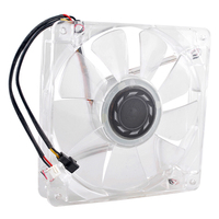 Ventilateur IPC ANCHAOPU ADN512UB-A90LD 135mm 135x135x25mm DC12V 0.44A 2 broches LED blanc Refroidissement à courant élevé Console de jeu M 750W Puissance