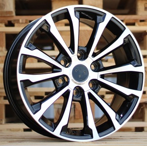Cerchi in Lega di Alluminio OEM 15 17 18 19 20 Pollici, PCD 6*139.7, Nero Lucido con Faccia Lavorata, per Auto Passeggeri - Product Image 6