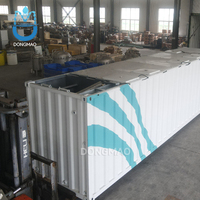 Système de Traitement Biologique par Pompe pour Station d'Épuration des Eaux Usées de 100m³/jour, Unité Compacte de Traitement des Eaux Usées par Filtration