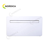 Climatiseur mural tout-en-un 10000 Btu avec télécommande pour hôtels et usage domestique, alimentation électrique, refroidissement/chauffage