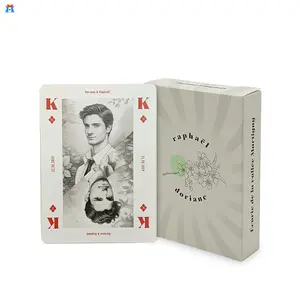 Free Sample Custom Printing Personalized Design And LOGO High Quality Glossy Varnishing Paper Poker Playing Cards