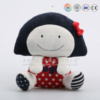 Material de felpa personalizado y juguetes tipo muñeca fea y suave con cara