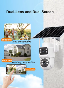 Night Vision Full Color CCTV Network Smart Home <strong>Security</strong> Outdoor PTZ Waterproof Eseecloud Dual Lens Wifi /4G <strong>Solar</strong> IP <strong>Camera</strong> - Product Image 5