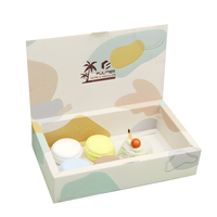 Boîtes alimentaires d'emballage de chocolat Macaron de dattes à emporter de cadeau jetables en papier