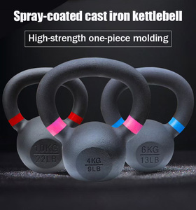 Phòng tập thể dục chuyên nghiệp thiết bị tập thể dục tùy chỉnh thiết kế đúc sắt kettlbell cho Đào Tạo điện - Product Image 2