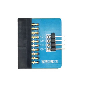 Carte adaptateur Swd vers Jtag 20P, pas de 2,54 mm, pour la débogage et la programmation de microcontrôleurs ARM, montage sur PCB - Product Image 1