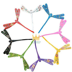 Low Price Bamboo Dragonfly Toy for Wholesale <b>Educational</b> <b>Supplies</b> Handmade Toy from Vietnam Supplier - Product Image 2