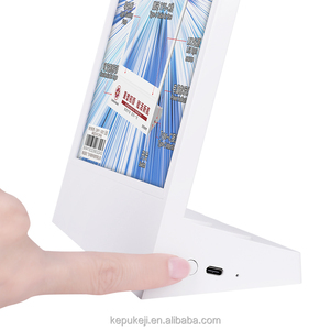 Caja de Luz LED Publicitaria de Escritorio en Forma de L, A4/A5, Marco de Exhibición Publicitaria de Doble Cara, Soporte de Mesa para Barra o Mostrador - Product Image 3