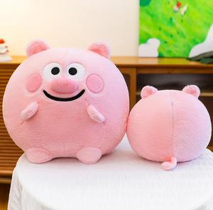 Peluche Personalizzato a Forma di Maiale, Morbido Cuscino, Bambola di Peluche, Animali Kawaii, Cuscini Decorativi per la Casa, Adorabile Peluche - Product Image 4