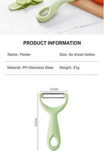 Ustensiles de cuisine : Éplucheur de pommes de terre, fruits et légumes en acier inoxydable, éliminateur d'œillets de pommes de terre, éplucheurs de légumes et de fruits - Product Image 4