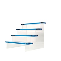 Présentoir à étages en acrylique transparent à 3 ou 4 niveaux pour figurines Funko Pop, figurines LEGO, organisateur de boîtes mystères