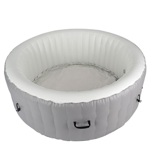 Bain de glace <span class=keywords><strong>gonflable</strong></span> de luxe avec couvercle, gris noir XL, piscine rafraîchissante pour la récupération sportive et les soins <span class=keywords><strong>spa</strong></span> - Product Image 4