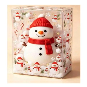 KK 15.5CM Jumbo Christmas Snowman Squishy Fidget Toy, Slow Rebound Stress Relief Squeeze Toy, Tactile Anxiety Relief Desk Fidget - Product Image 3