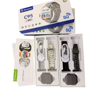 Montre connectée Android C95 en gros avec carte SIM, écran 2,2 pouces, compatible <span class=keywords><strong>TikTok</strong></span>, étanche IP67, appels vidéo HD, 64 Go, montre connectée sport pour homme - Product Image 2