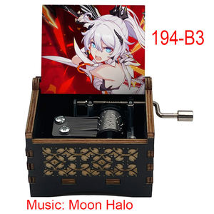 Moon Hola Music Box Anime Figures imprimées sur le couvercle Thème Chanson Anime Cadeaux pour soeur fille enfants <span class=keywords><strong>neveu</strong></span> <span class=keywords><strong>nièce</strong></span> - Product Image 3