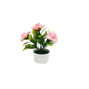 ต้นกุหลาบประดิษฐ์ Paulon ขนาด 10-30 ซม. กระถางพลาสติก ตกแต่งภายในบ้าน - Product Image 5