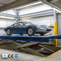 Monte-voiture hydraulique personnalisable avec télécommande pour garage résidentiel