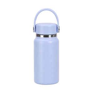 Botella de agua aislada al vacío de acero inoxidable 304 de 200 ml, mini, portátil, con asa, a prueba de fugas, termo de viaje para acampar al aire libre - Product Image 6