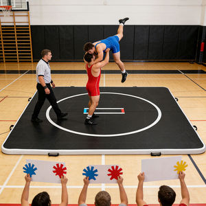 Aufblasbare Ringermatte 3mx3m Tapis De Lutte Gonflable Tappetino Da Wrestling Gonfiabile BJJ Jiu Jitsu MMA Rutschfest - Product Image 4