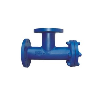 Filtro Tipo T de Acero Fundido con Conexión de Brida de Acero Inoxidable, Filtro de Cesta para Uso Industrial - Product Image 1