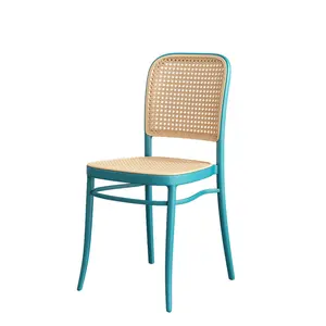 Modern Hotel Restaurant Dinning Pp Resin Polypropylene Plastic Rattan Chair