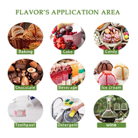Saveur de fruits à la pampa, saveur de fraise, sauce au lait, yaourt, crème fraîche et beurre