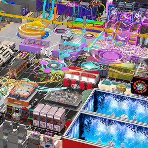 Ponts et tunnels pour aire de jeux intérieure - Conception personnalisée pour un jeu connecté - Product Image 3