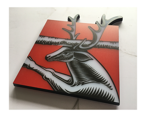 custom manufacture 3D effect light box advertising led Acrylic light box