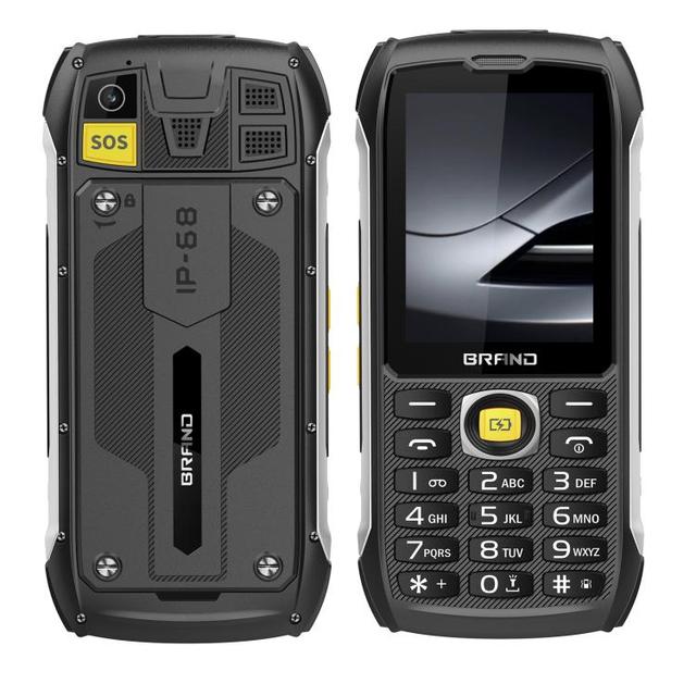 High Quality HP289 4G IP68 Rugged Phone 2.8 Inch 4500mAh Battery FM, SOS, Torch 4G Global Version IP68 Waterproof Mobile Phone