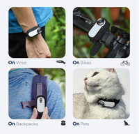 Caméra de collier sans fil Kingtale pour animaux de compagnie, mini caméra corporelle pour intérieur et extérieur