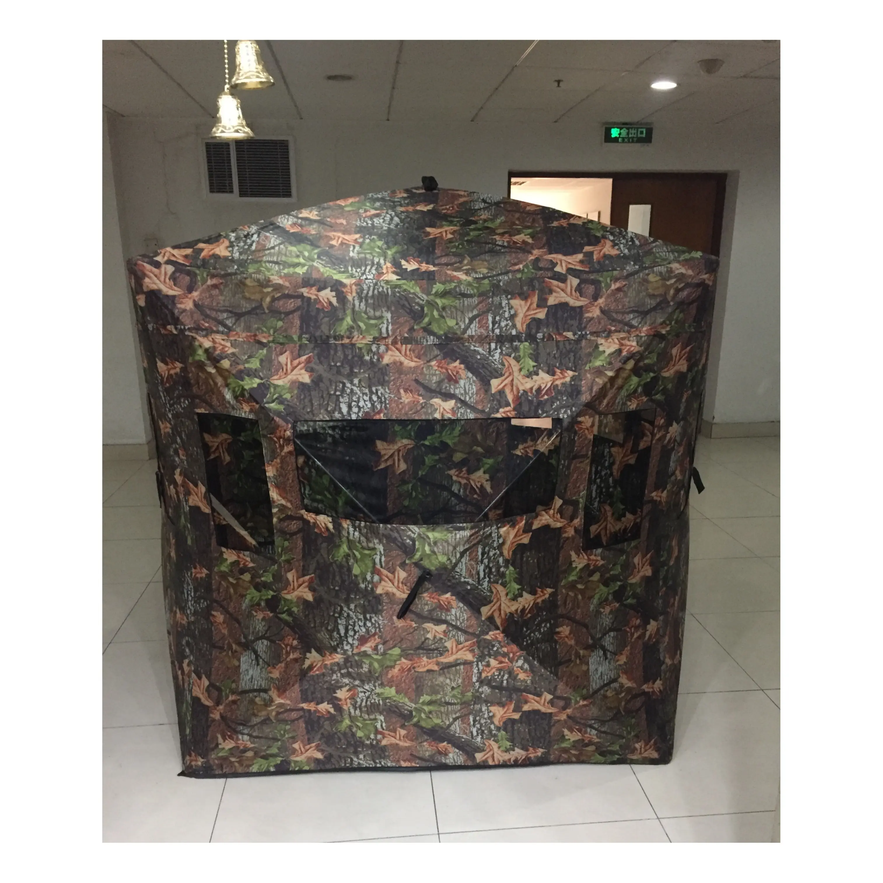 Large Outdoor Camping Colorful Luxury Camouflage Shelter Hunting Blinds Tent