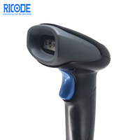 TiCODE 2D Handscanner für Bilder und Barcodes mit Automatischer Erkennung, USB-Anschluss, Kabelgebundener Codeleser für Supermarkt-POS und Kassen