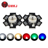 Diode LED UV haute puissance 1W 3W 365nm 370nm 380nm 390nm 395nm 400nm 405nm 410nm 420nm