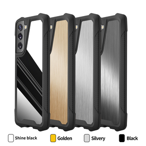 Funda de teléfono a prueba de golpes para <span class=keywords><strong>Samsung</strong></span> Galaxy, carcasa de Metal cepillado dorado con armadura mate escarcha de alta calidad para <span class=keywords><strong>Samsung</strong></span> Galaxy S21 S22 <span class=keywords><strong>FE</strong></span> S21 S22 Plus <span class=keywords><strong>S20</strong></span> A31 A51 - Product Image 6