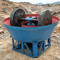 Broyeur à moulin à sec pour minerai d'or, machine de broyage d'or pour la récupération et le traitement de l'or en Afrique