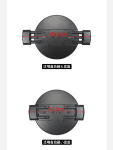 Cache-roue de secours ABS avec logo pour Suzuki <span class=keywords><strong>Jimny</strong></span> JB64 2018 2019 2023 2024 <span class=keywords><strong>2022</strong></span> <span class=keywords><strong>Jimny</strong></span> JB74 Accessoires 3 portes 5 portes JC74 - Product Image 5