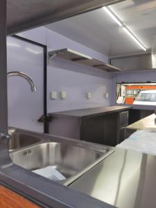 New Type Outdoor Multifunktion aler Fast-Food-Anhänger Street Ice Cream Coffee Mobile Food Truck Boots förmiger Mobile Food Trailer - Product Image 5