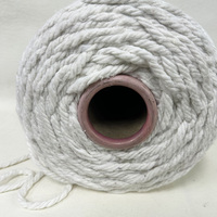 Dref Mop Twist Yarn 0. 4 Plys Cotton Ploy Hilo mezclado para cabeza de fregona